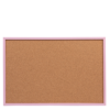 NATURAL CORK VISION BOARD (pink frame)
